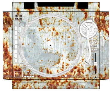 Reloop RP 8000 MK2 Skin In-Rust-Rial